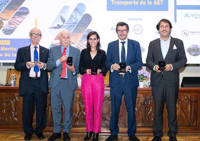 Foto La AET celebra la segunda entrega de las “Medallas al Mérito en el Transporte”